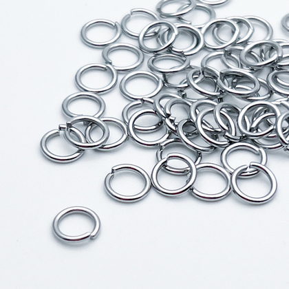 Колечки соединительные, сталь, диаметр 7 мм, толщина 1 мм, цена за 20 шт
