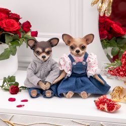 Кукла коллекционная Собака Билли