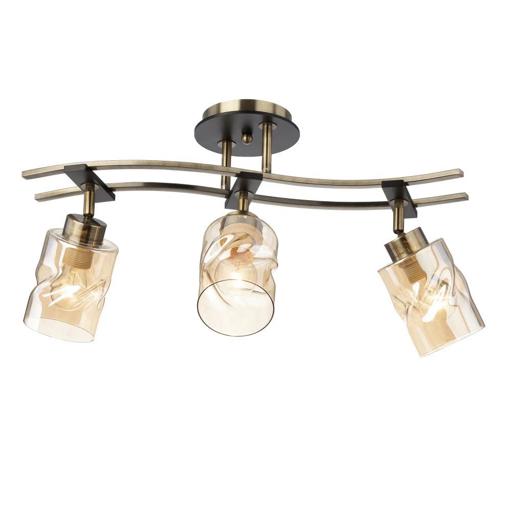 Citilux Мерида CL142134 Люстра с поворотными плафонами Бронза