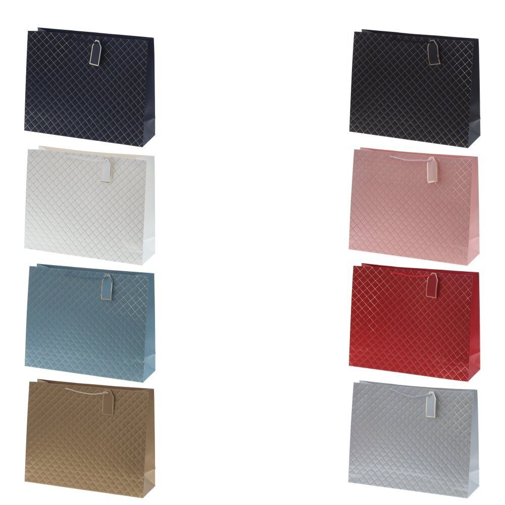 GAEM Пакет подарочный (бумага 210г/м2, блок 12шт), L50 W15 H40 см, 8в.