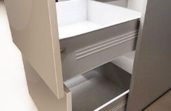 Модульный кухонный гарнитур «Капля» 3100 (шоколад), ЛДСП, ДСВ Мебель