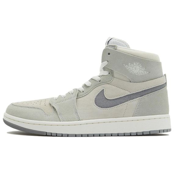 Jordan Air Jordan 1 Винтажные баскетбольные кроссовки High Топ Серый Мужские