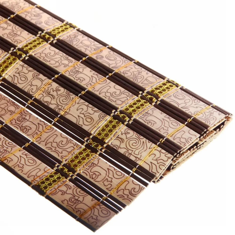 Салфетка на стол 30*45см бамбуковая микс рисунки