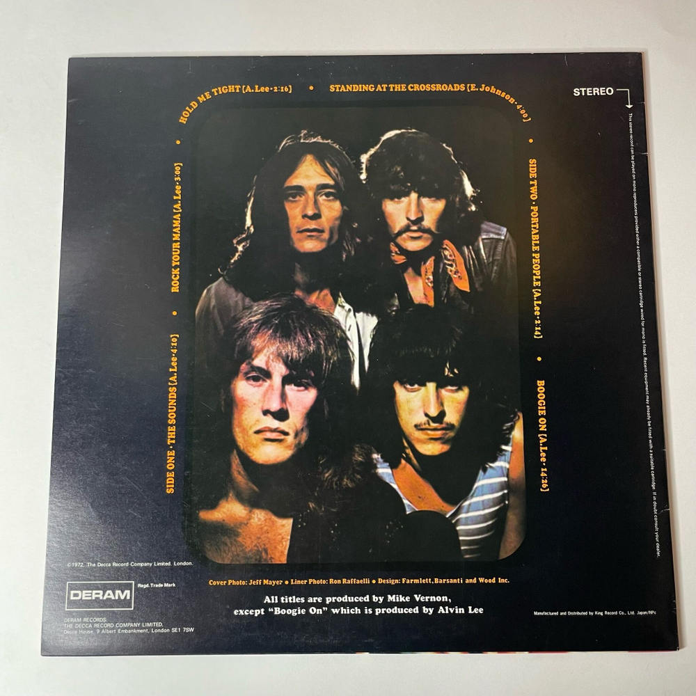 Винтажная виниловая пластинка LP Ten Years After Alvin Lee and Company (Japan 1979) (No Obi)