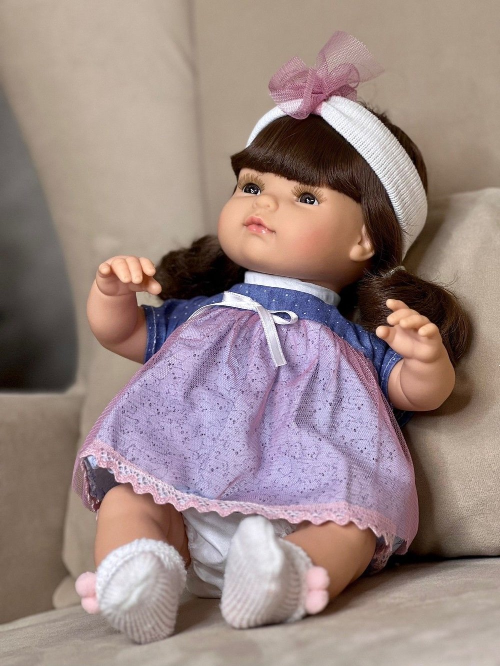 Кукла Berjuan мягконабивная 40см Claudia (783)