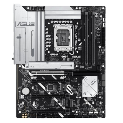 Материнская плата ASUS PRIME Z890-P (Socket 1851, ATX, 4xDDR5(256GB), DP/HDMI/USB Type-C, 1xPCIe 5.0x16, 3xPCIe 4.0x16, 1xLAN (2.5GbE), 4xSATA 6Gb/s, 4xM.2, 2xUSB 3.2, 4xUSB 2.0)