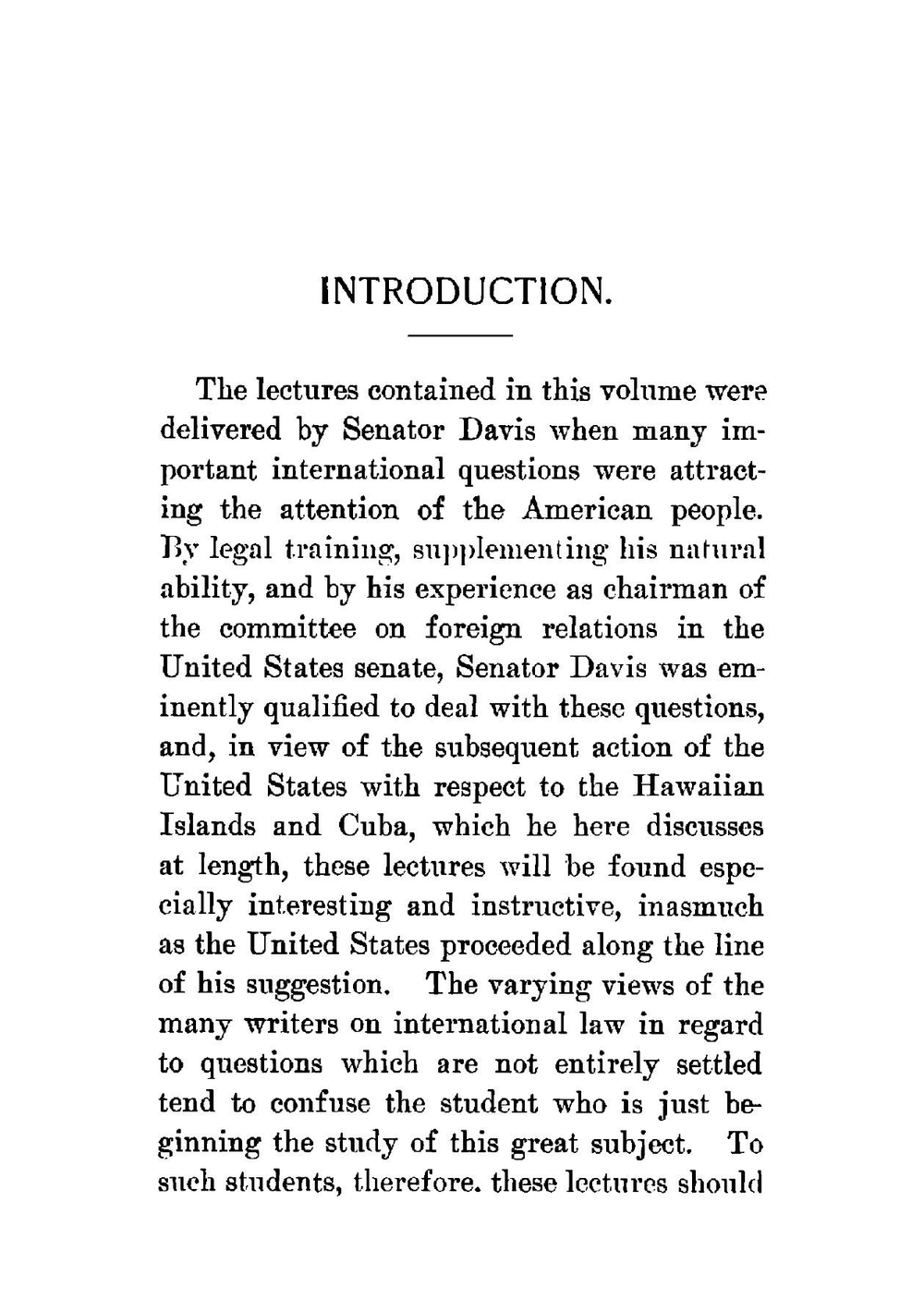 A treatise on international law including American diplomacy | Cushman Kellogg Davis