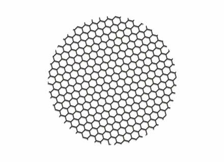 Антислепящая решетка для светильников DL18866,  D43 мм,  черный