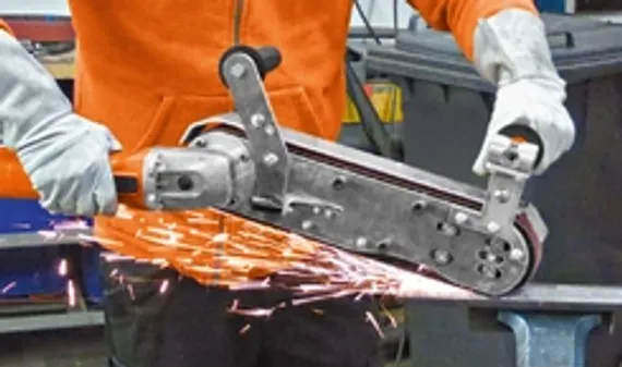 Ручной ленточный шлифовальный станок Grit GHB 15-50 Inox