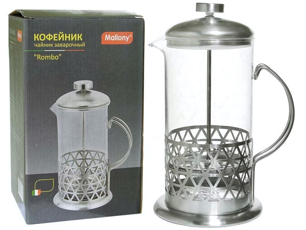 Френч-пресс 0,8л Rombo тм Mallony