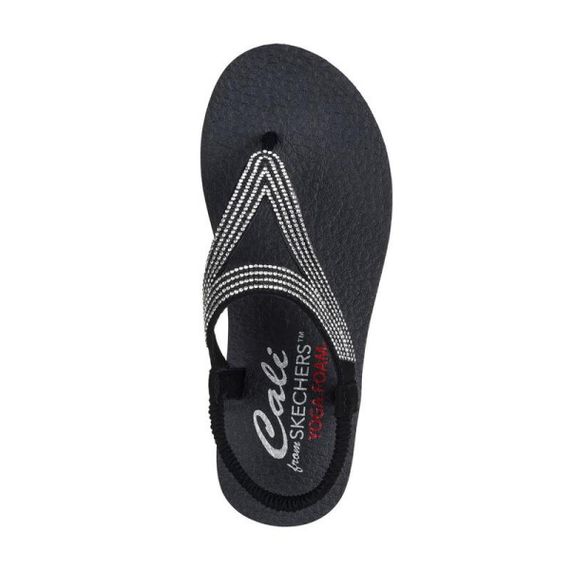 Skechers Meditation 'Black Silver'