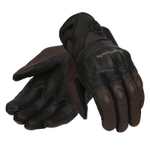 Перчатки мужские кожаные Royal Enfield, цвет - черно-коричневый, размер - XL, арт. RRGGLN000094 (GLAW20008BLACK & BROWN)