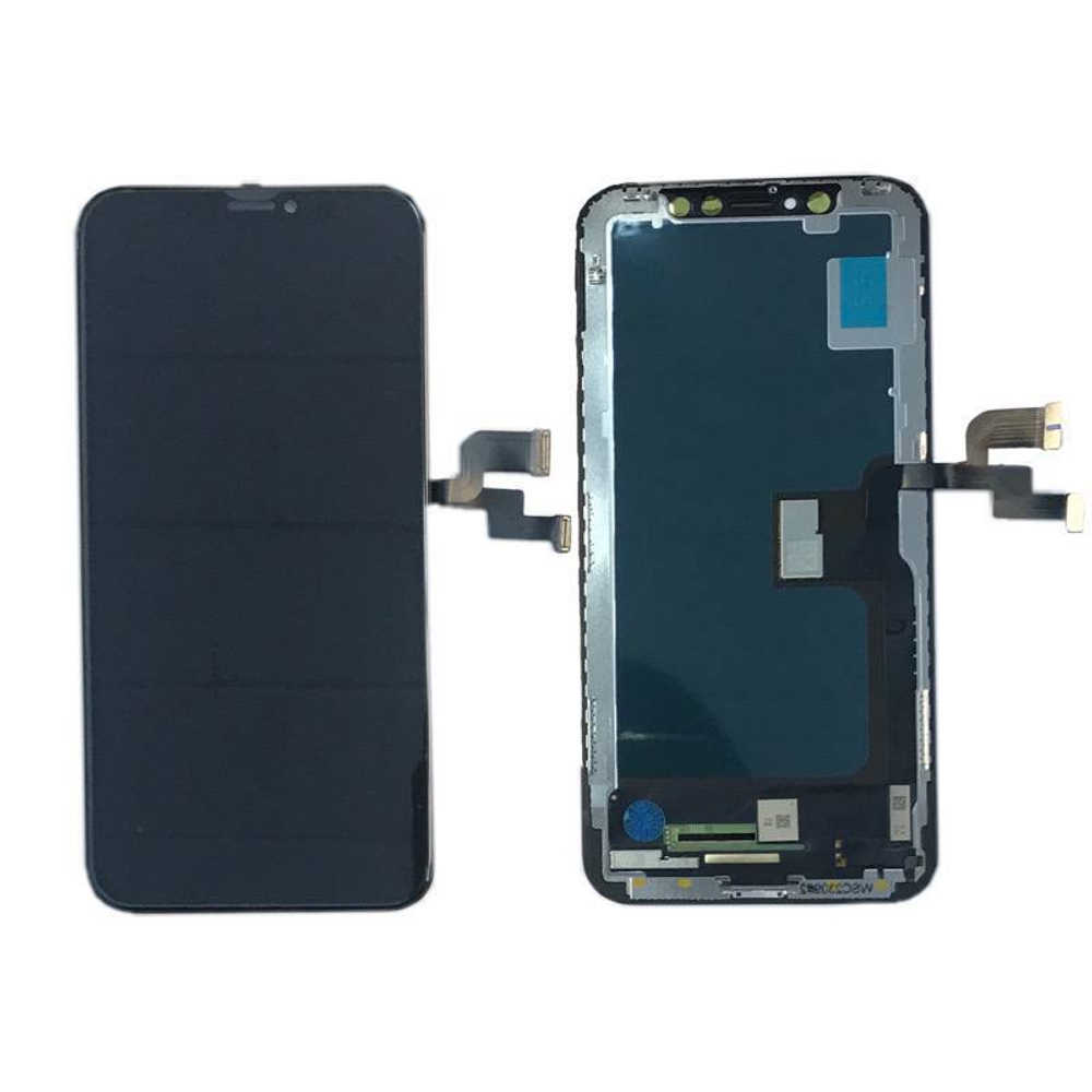 Дисплей iPhone X в сборе Черный - In-Cell - CP