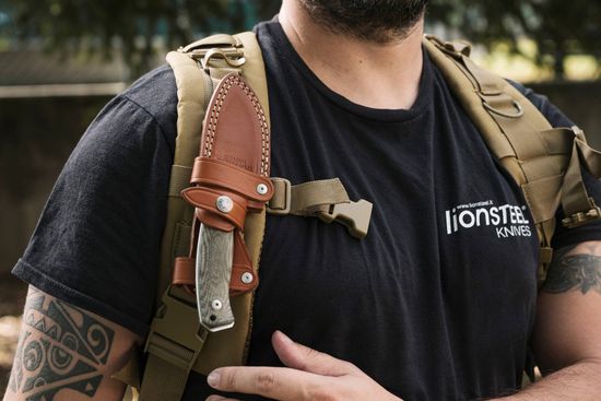 Нож Lion Steel "M2M" L/M2M GBK