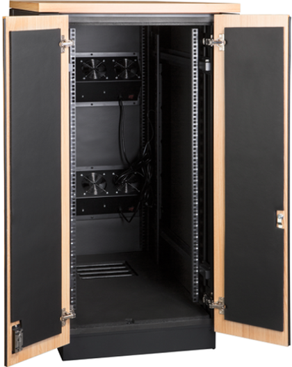 Шкаф напольный 19", 24U Lanmaster LAN-DC-CBSP-24U-WD