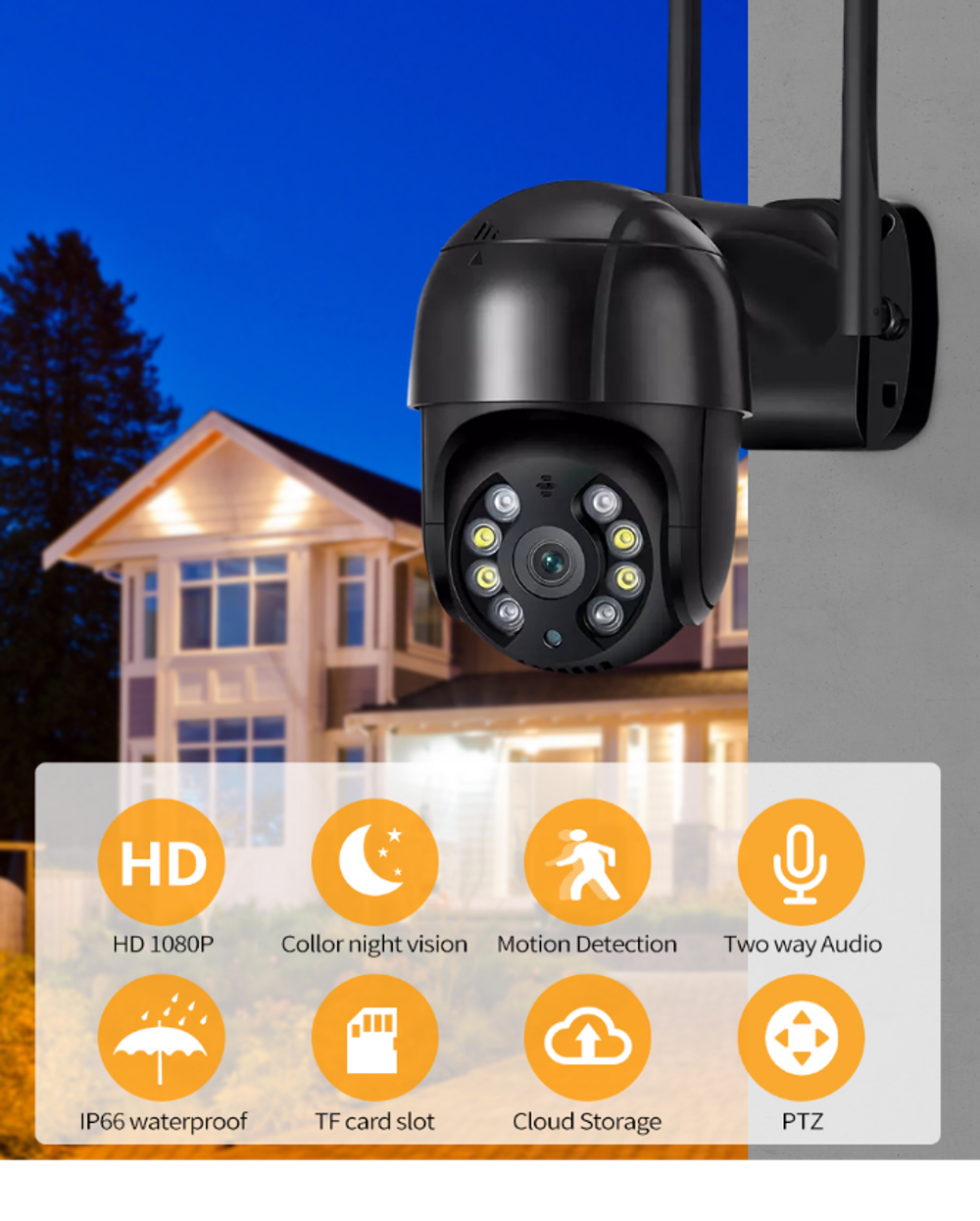 Wi-fi Smart камера AND WHD813Q-4MP