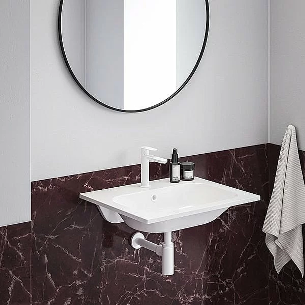 Смеситель для раковины Ravak Eleganta X070253 белый вильвет