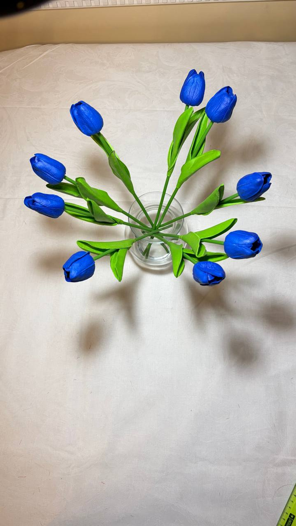 Искусственные цветы, желтые подсолнухи / Высота 44 см. 9 стебелей 9 бутонов/