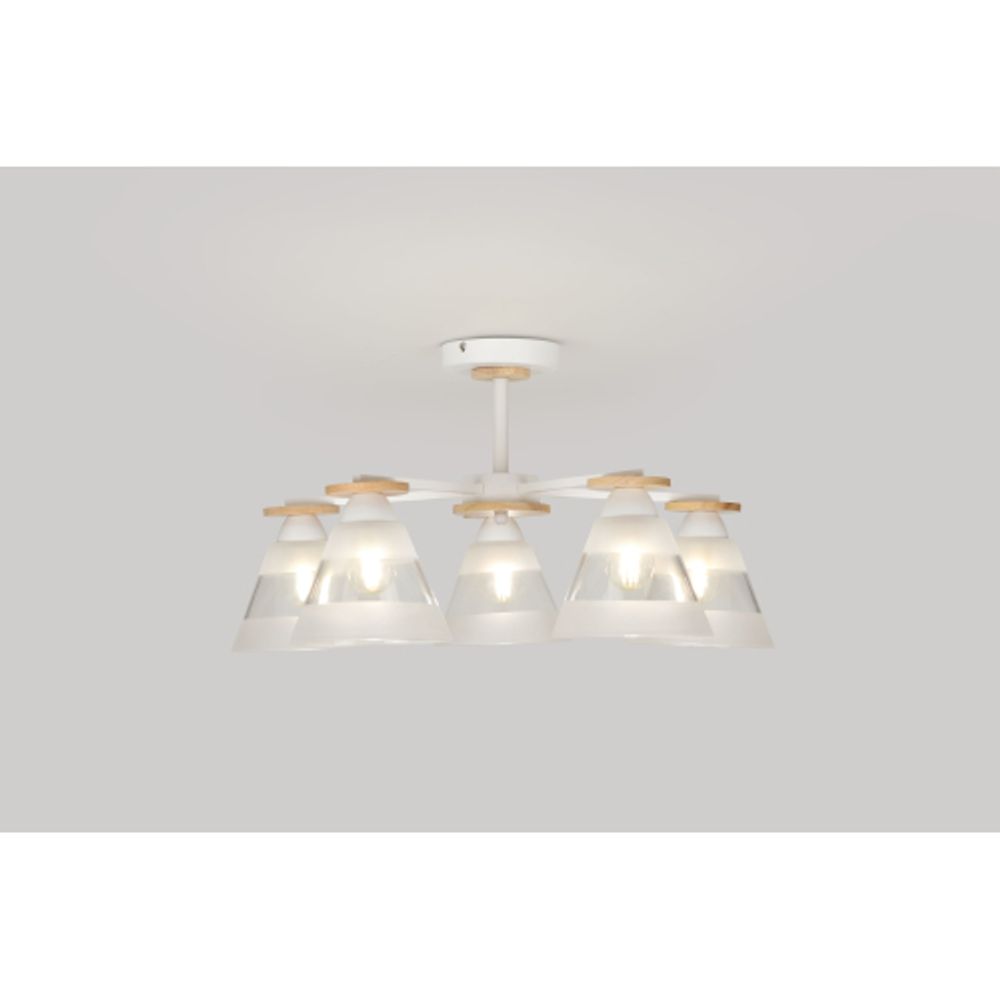 Люстра Rivoli Theothila 9177-305 5 х Е27 60 Вт модерн | Лайт