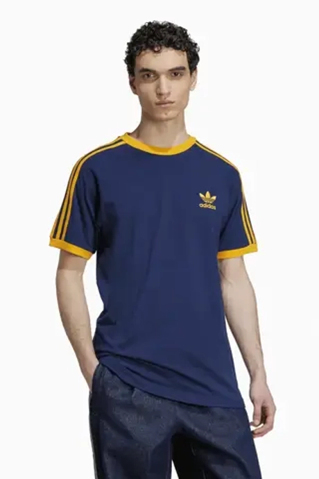 Футболка adidas Adicolor Classics 3-Stripes - темно-синий