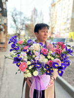Цветы в коробке «Магия»