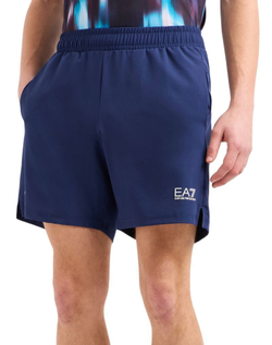 Мужские теннисные шорты EA7 Man Woven - небесный