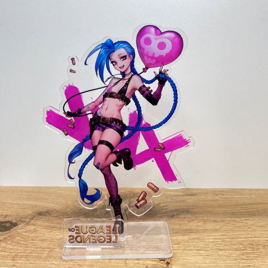 Фигурка акриловая League of Legends. Джинкс