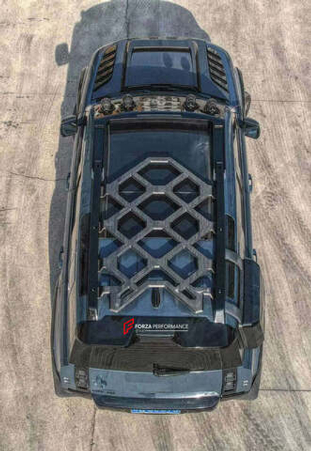 Платформа на крышу с люстрой для LAND ROVER DEFENDER L663 2020+ Лэнд Ровер Дефендер