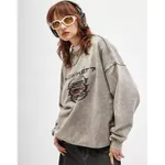 Толстовка SoWhat? из плотного хлопка OPM серая