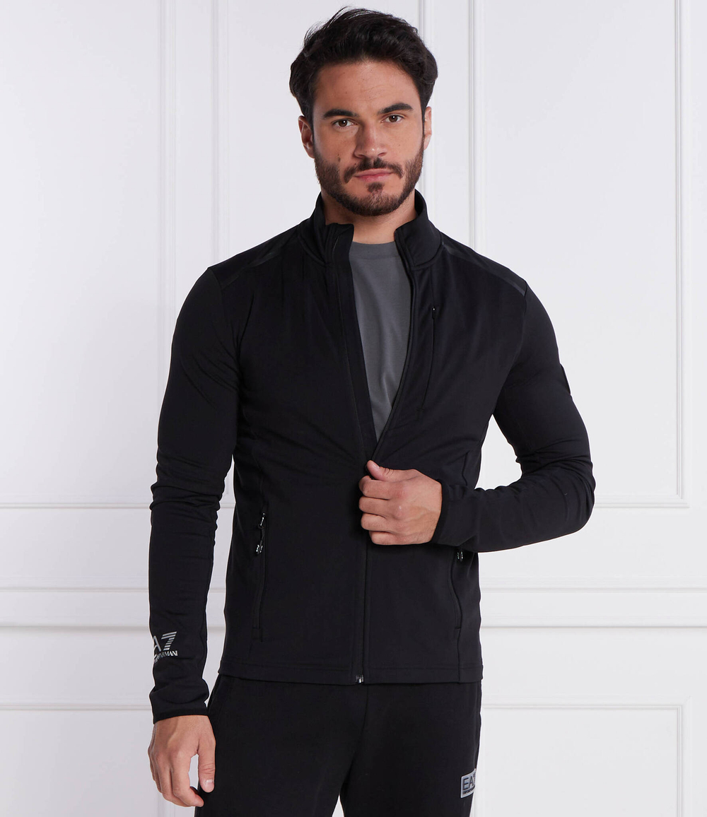 Худи EA7 - черный(6RPMC5 PJTNZ)