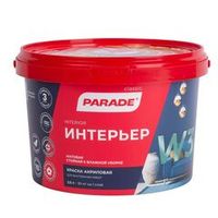 Краска интерьерная Parade W3 матовая белая 2,5 л