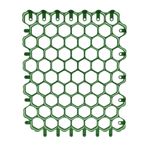 Решетка газонная Gidrolica Eco Normal РГ-53.43.3,5 – пластиковая, зелёная