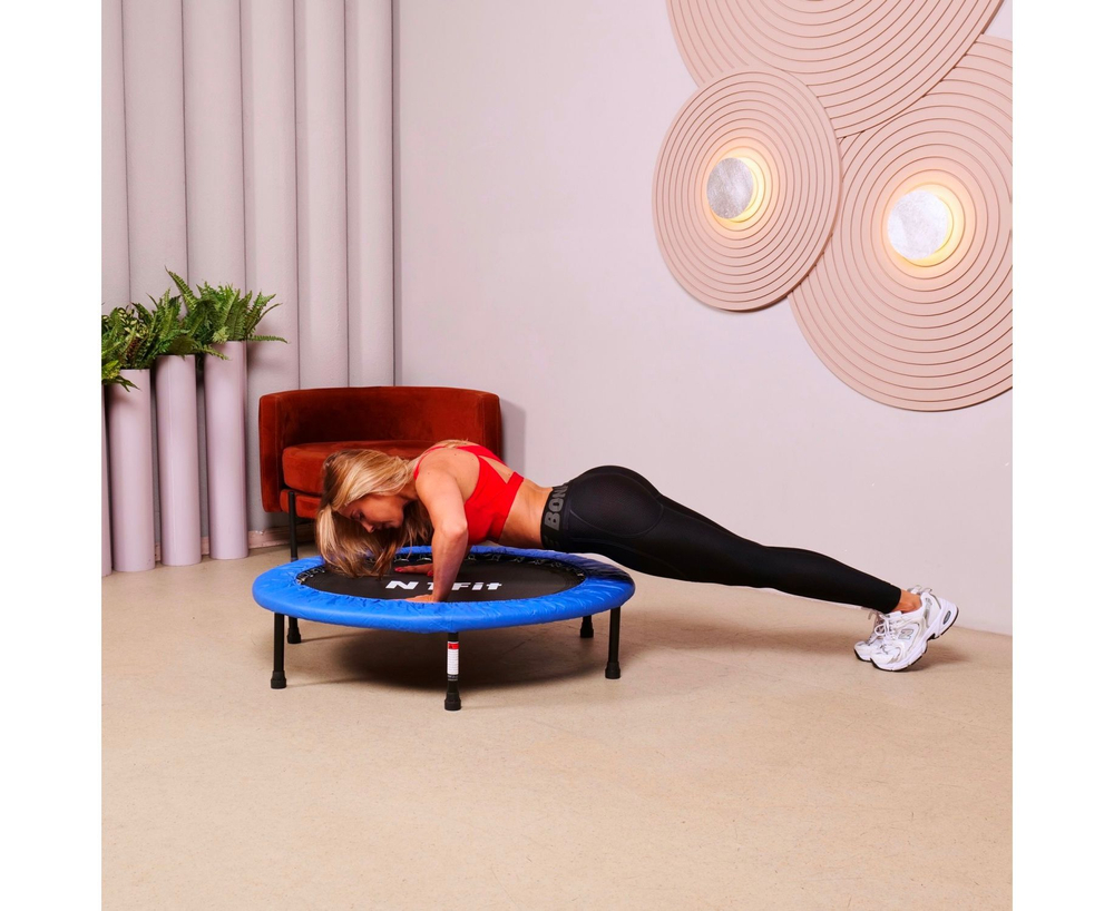 Батут для фитнеса усиленный DFC N1Fit 40'' (102 см) складной