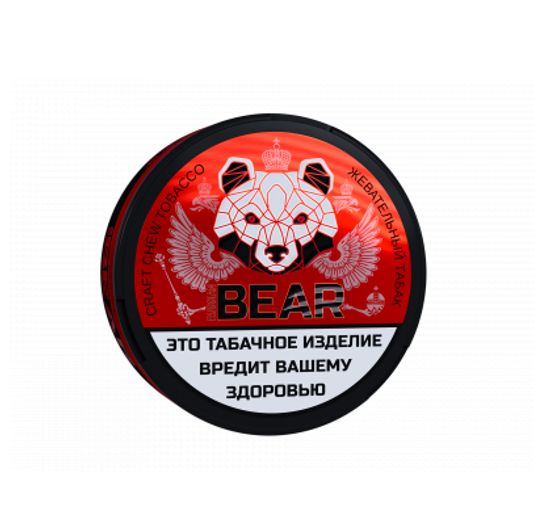 Жевательный табак Russian Bear со вкусом Cold dry