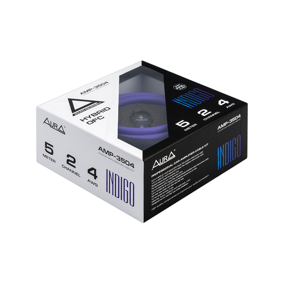 Комплект подкл. AURA AMP-3504 2*4GA