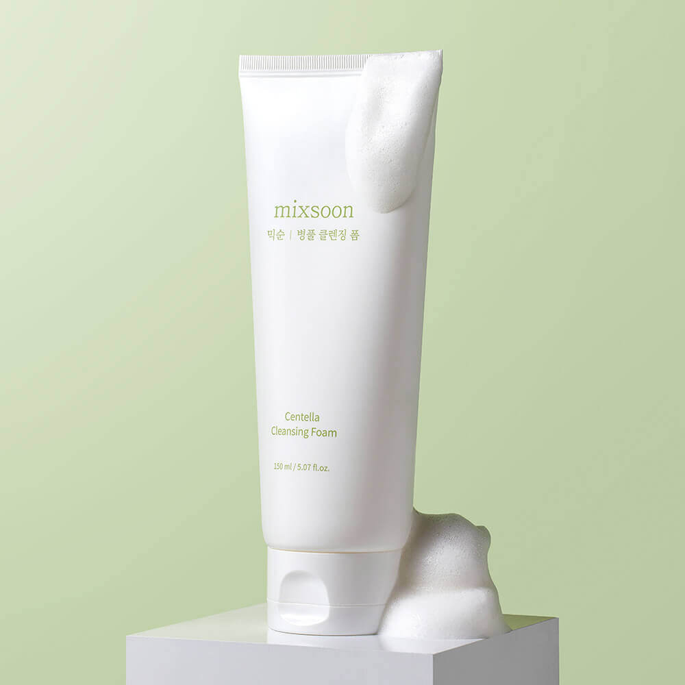 Пенка слабокислотная с экстрактом центеллы Mixsoon Centella Cleansing Foam, 150 мл