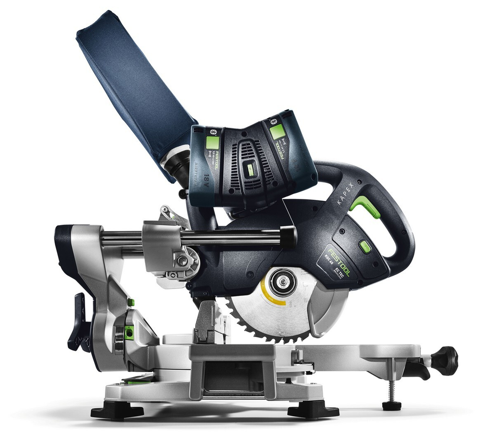 Аккумуляторная торцовочная пила с протяжкой KAPEX KSC 60 EB 5,0 I-UG-Set Festool 577958