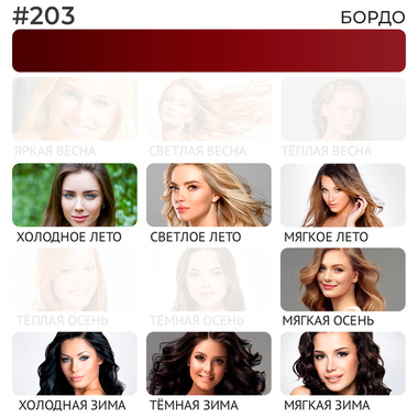 Пигмент Ne Pigment Бордо #203, пробник