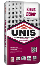 Штукатурка UNIS ЮНИС-ДЕКОР декоративная цементная  25 кг