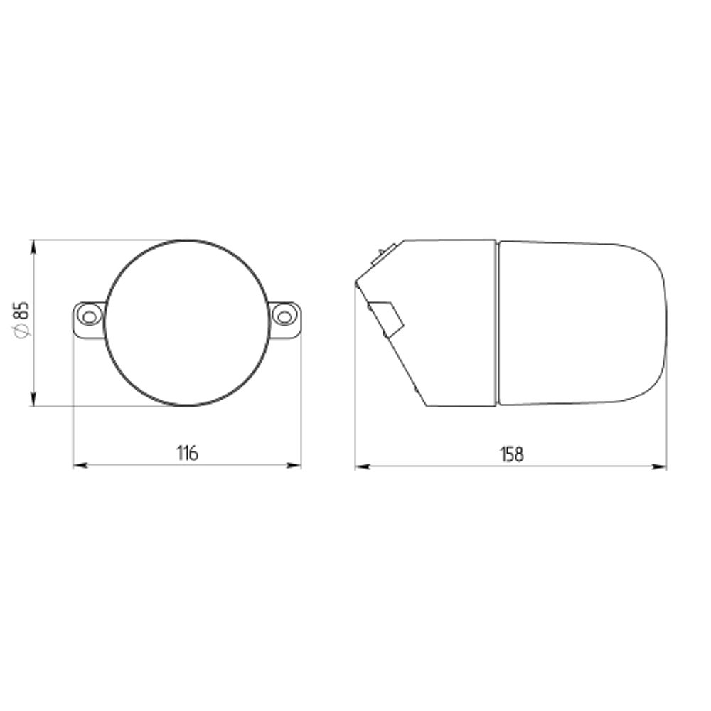 Светильник ЭРА НББ 01-60-002 для бани и сауны полиамид/стекло наклонный IP65 E27 max 60Вт белый НПБ400 термостойкий