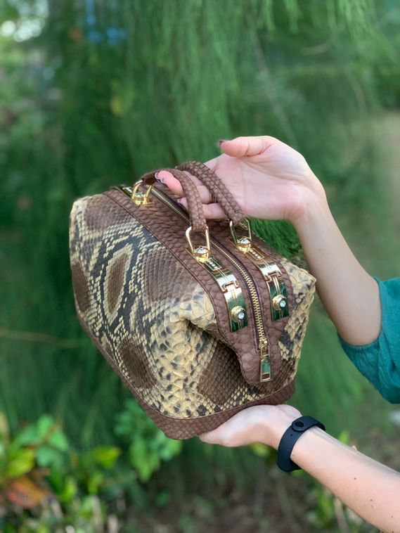 Сумка из кожи питона BG-338