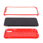 Силиконовый чехол Diamond 360° для iPhone X/XS, 1 мм, 010634 Прозрачный