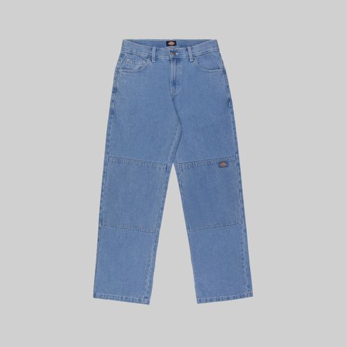 Джинсы мужские Dickies Double Knee Denim Pant артикул:DK0A4Y3FLW01 - купить в магазине Дайс