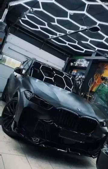 Carbins Obsidian Black MSG A01 PPF матовая черная сатин полиуретановая защитная антигравийная пленка