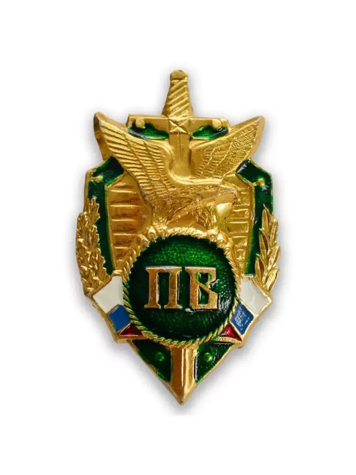 Значок ПВ Щит на закрутке