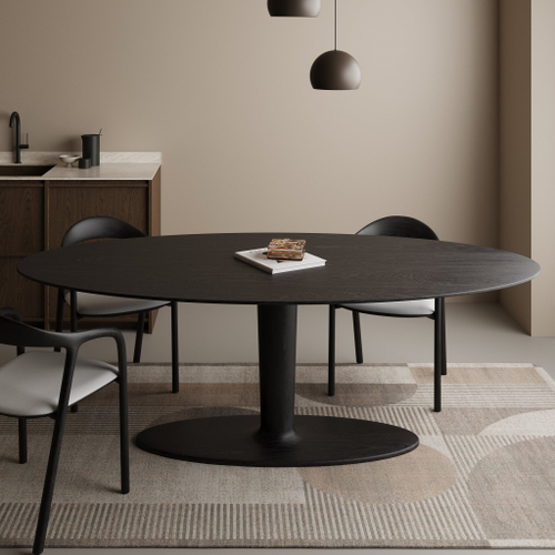 Овальный кухонный стол из массива дуба - TULP