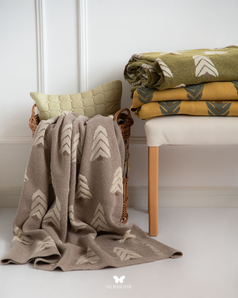 Плед Crimson Sofa Shawl Nescafe 200 × 250 см 130220335 Иран