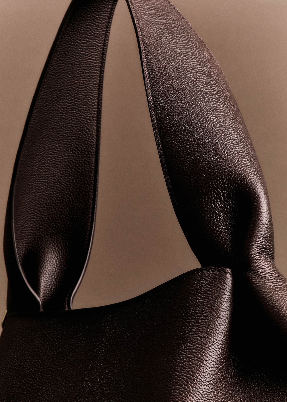 POLENE Сумка Numéro Neuf East West, темно-коричневый