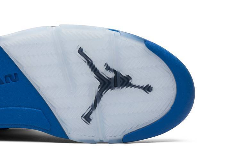 Blue suede jordan 5 hot sale