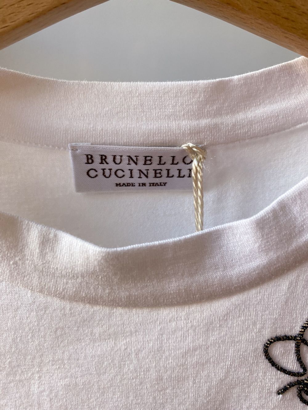 Новая хлопковая футболка Brunello Cucinelli, 104